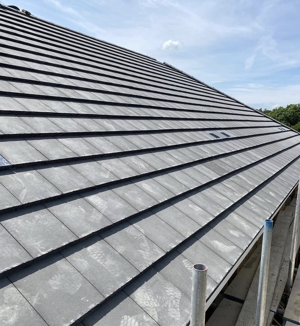 Completed slate roof Buckinghamshire